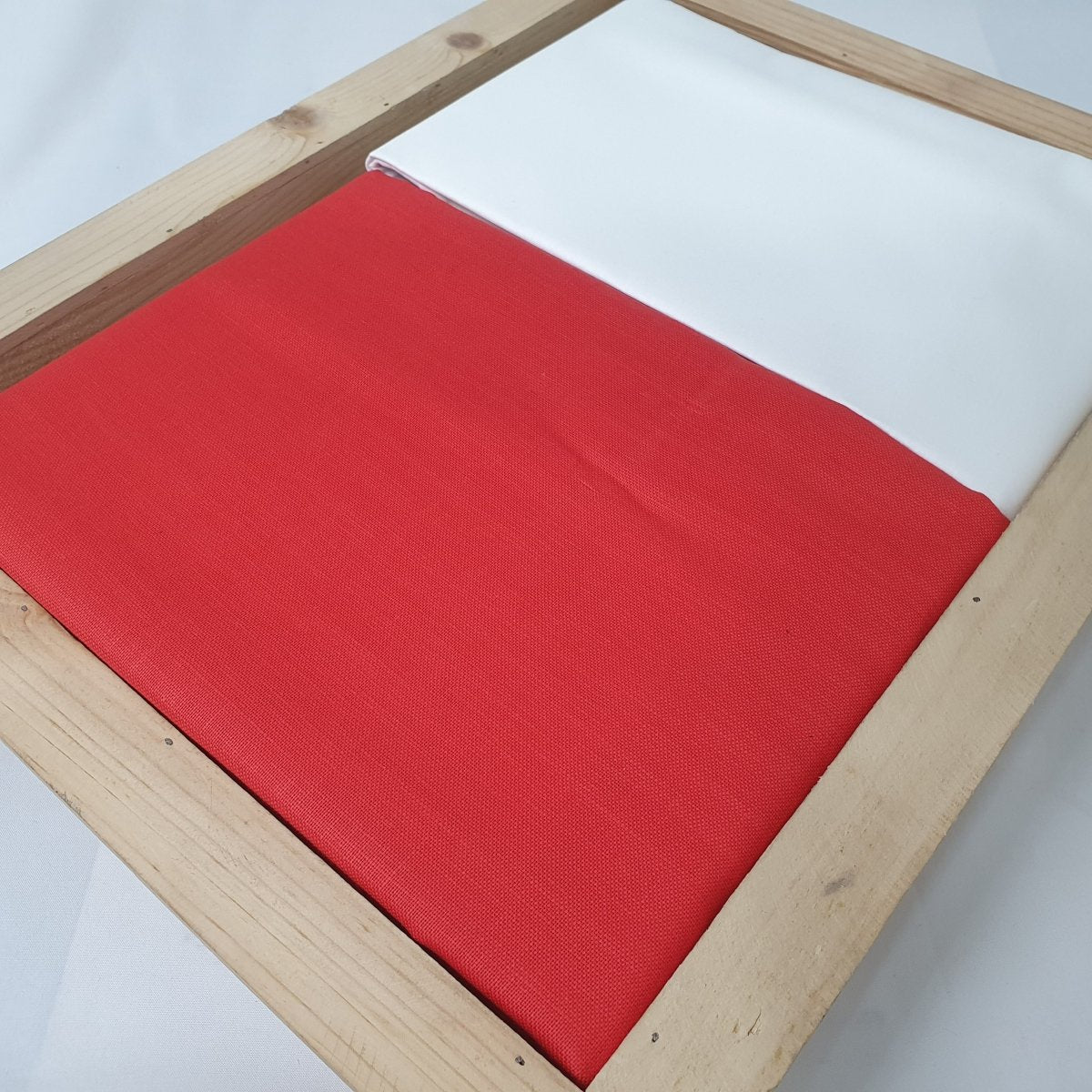Kurta Set - Cotton Linen Red Kurta Pyjama - Regular - Dakshina Store