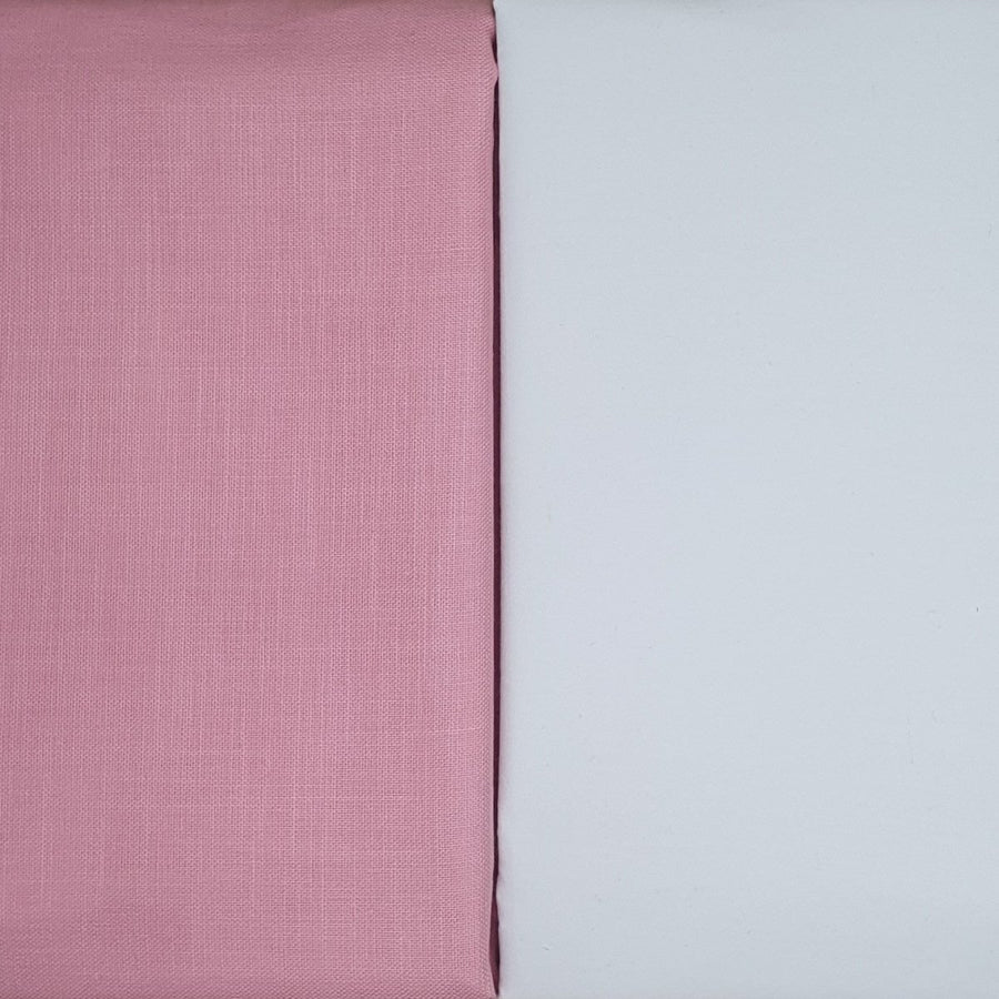 Cotton Kurta Pyjama - Cotton Linen Pink Kurta Pyjama - Regular - Dakshina Store
