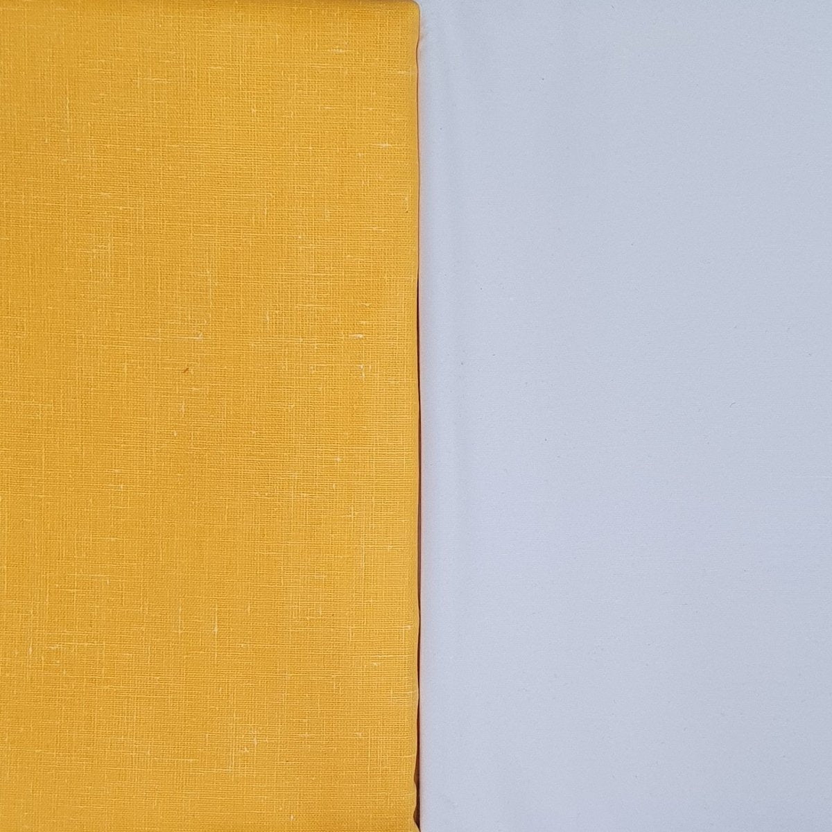 Kurta Set - Kurta Pyjama (Yellow) - Unstitched - Dakshina Store