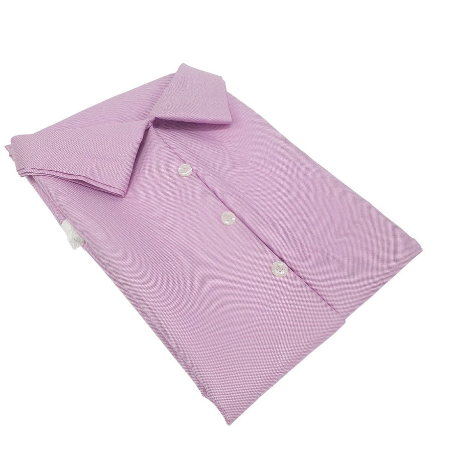 Unstitched Oxford Pink Shirt